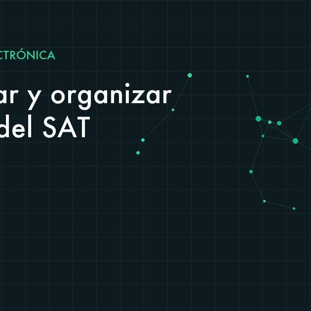 Archivo digital de comprobantes fiscales organizados por año y mes en un sistema empresarial