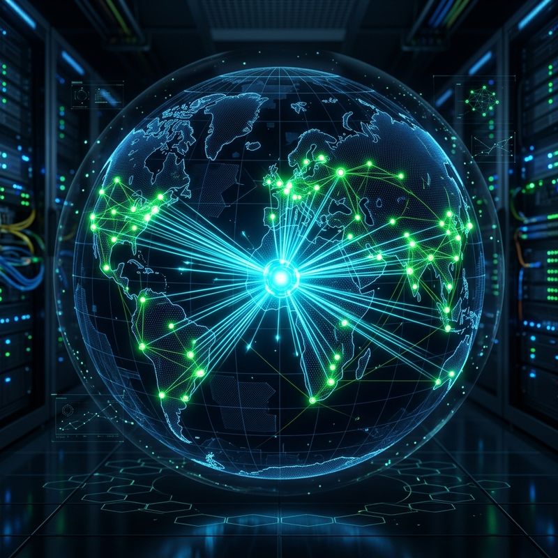 Diagrama conceptual de la configuración de registros DNS con Cloudflare